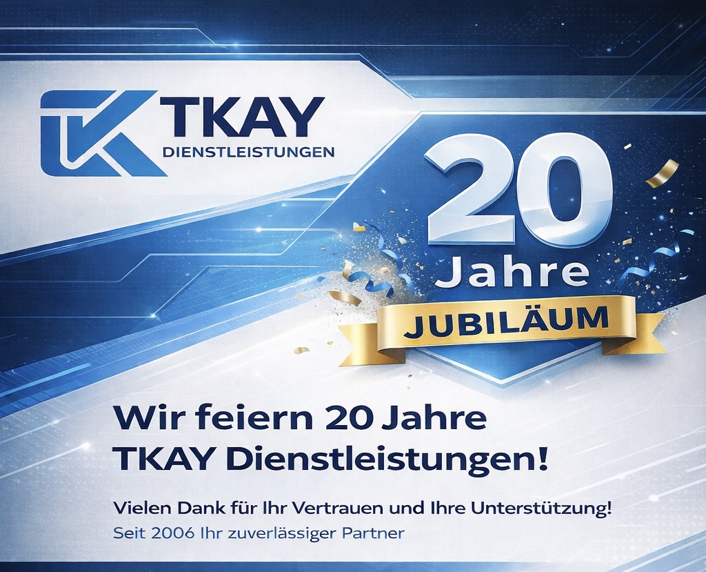 20 Jahre TKAY Dienstleistungen Jubiläum